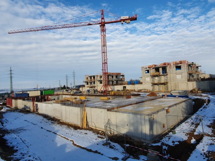 Průběh výstavby - leden 2021