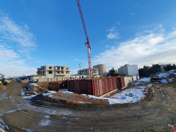 Průběh výstavby - leden 2021