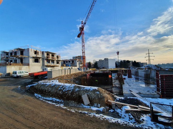 Průběh výstavby - leden 2021