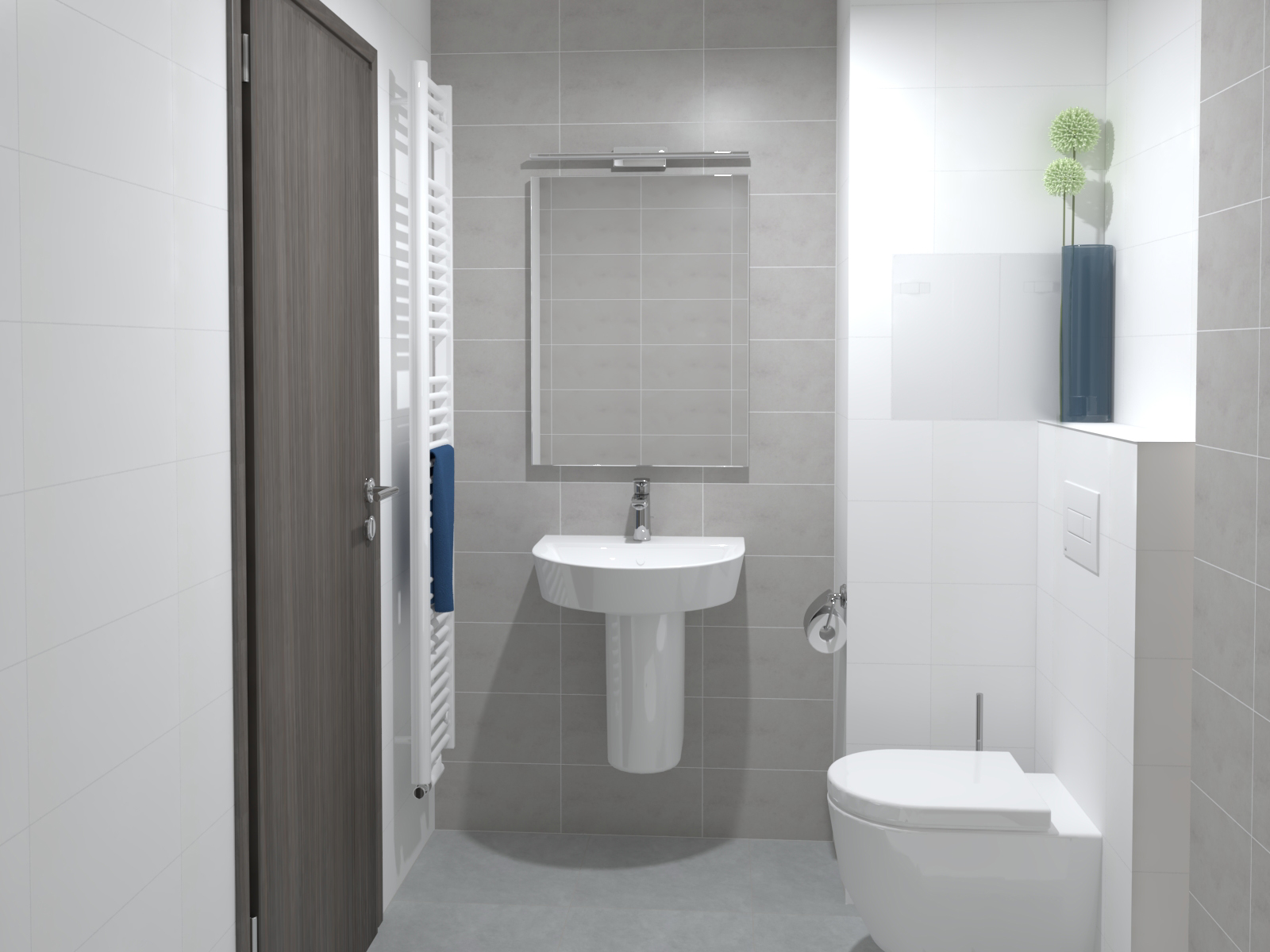 Standardy - šedá back